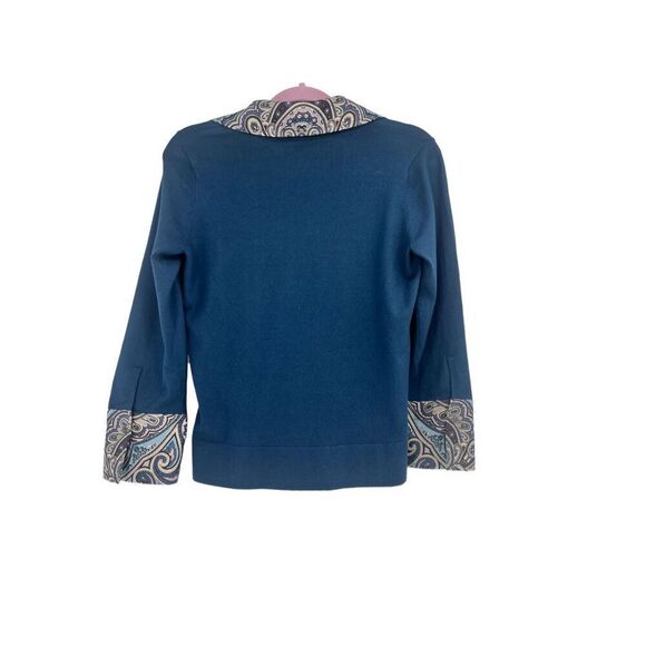 Ann Taylor long sleeve paisley blouse - Picture 5 of 10